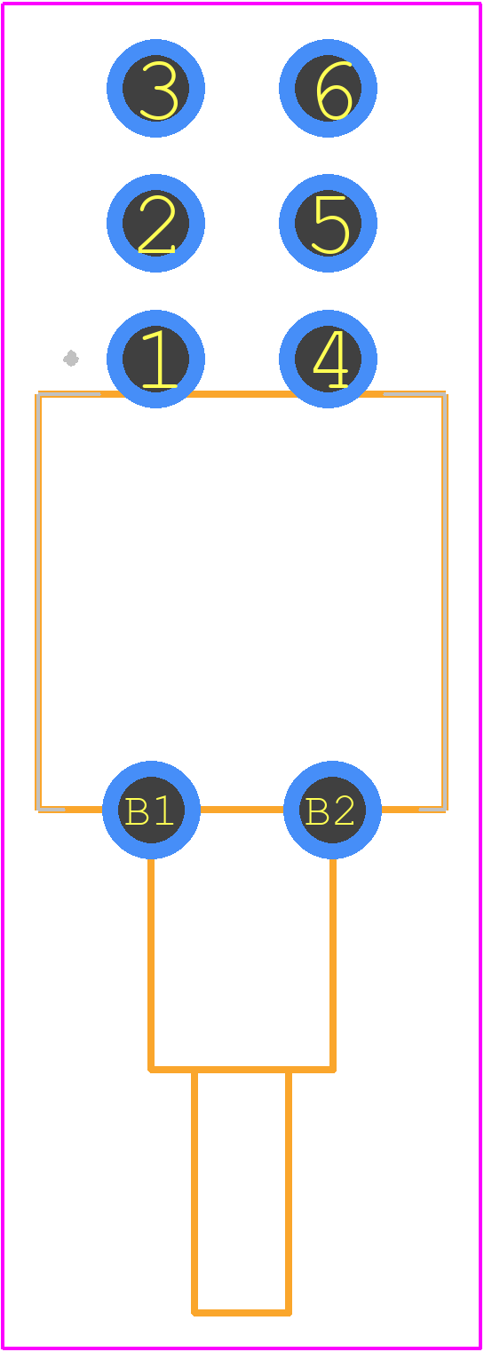 7211MD9AV2BE - LITTELFUSE PCB footprint - Other - Other - 7201MD9AV2BE-2