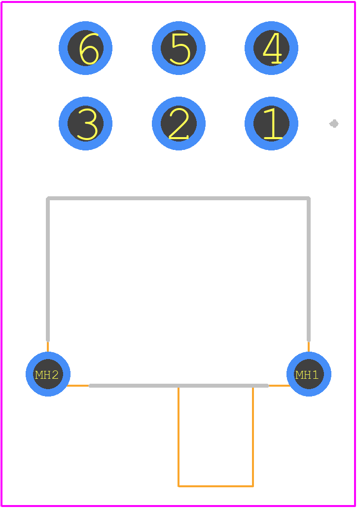 MS22BSG30 - NKK Switches PCB footprint - Other - Other - MS22BSG30-1