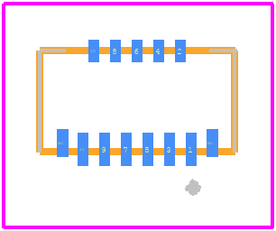FH42-11S-0.3SHW(99) - Hirose PCB footprint - Other - Other - FH42-11S-0.3SHW(99)-1