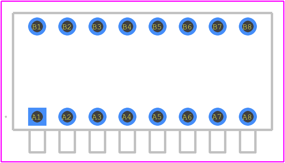 NDPL-08V - Diptronics PCB footprint - Other - Other - NDPL-08V-1