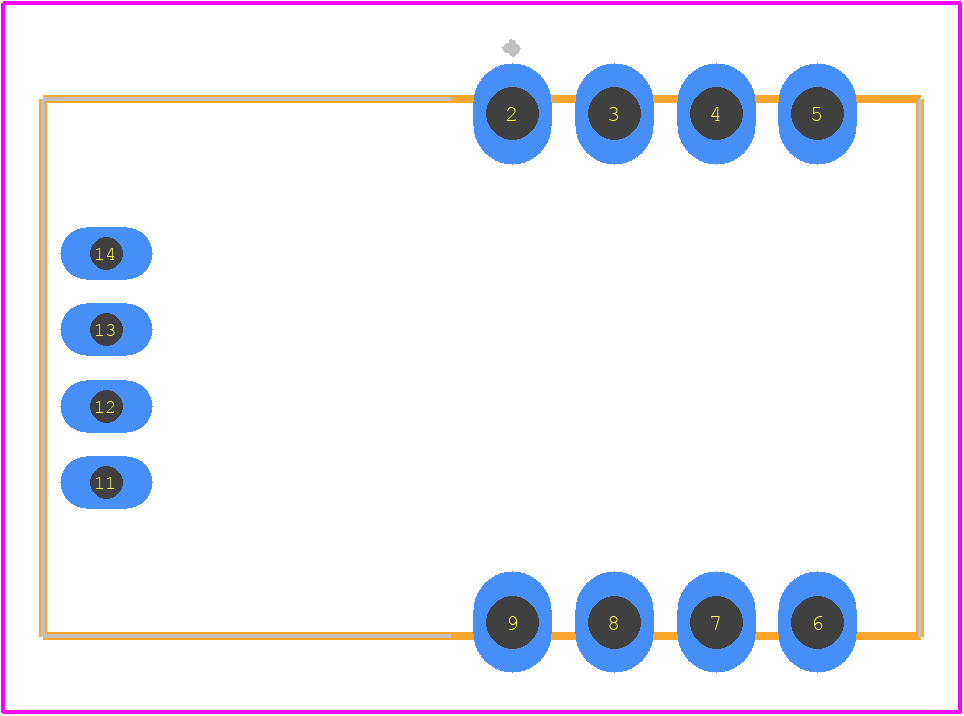 LKSR 25-NP - LEM PCB footprint - Other - Other - LKSR