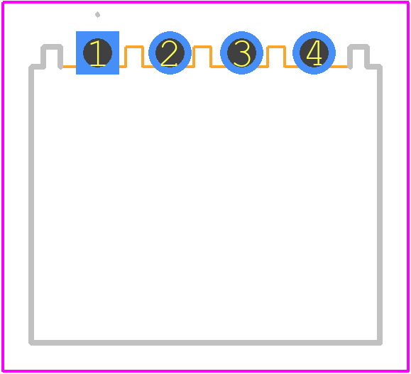 3-644894-4 - TE Connectivity PCB footprint - Other - Other - 3-644894-4-1