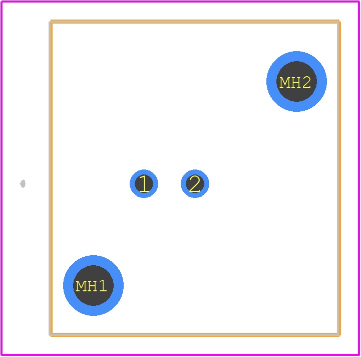 031-5633 - Amphenol PCB footprint - Other - Other - 031-5633-4