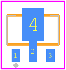 BCX51-QX - Nexperia PCB footprint - Other - Other - SOT89