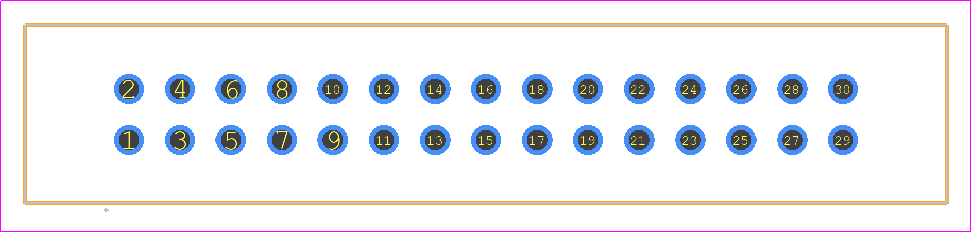 09185306324 - HARTING PCB footprint - Other - Other - 09185306324