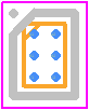 SGM2567AXG/TR - SGMICRO PCB footprint - BGA - BGA - WLCSP-1.45×0.95-6B