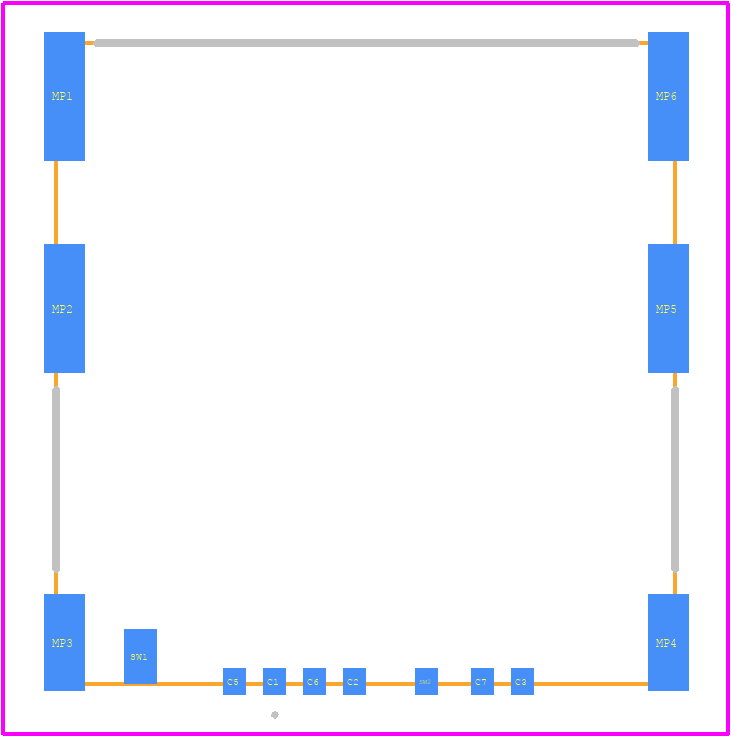 MSIM-0271G06-S304 - Contact Connectors PCB footprint - Other - Other - MSIM-0271G06-S304-5