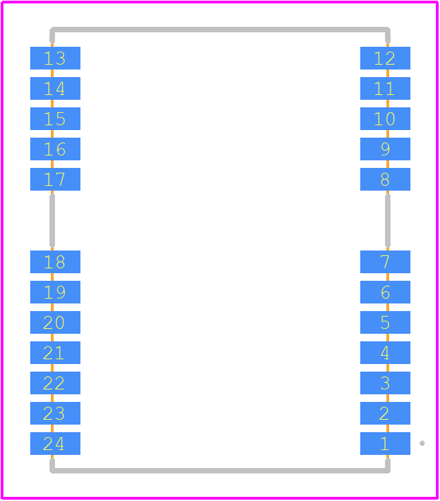NEO-F10T-00B - u-blox PCB footprint - Other - Other - NEO-F10T-00B-1