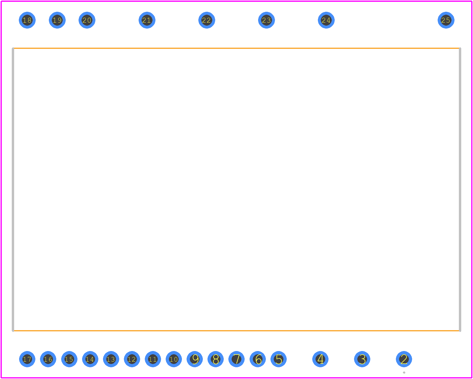PS219B3-AS - Mitsubishi PCB footprint - Other - Other - PDIP-25