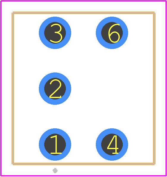 MS13LNW03E - NKK Switches PCB footprint - Other - Other - MS13LNW03E-1