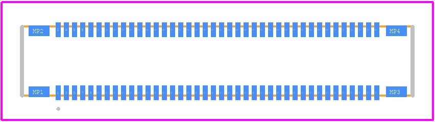 0513380874 - Molex PCB footprint - Other - Other - 0513380874-2