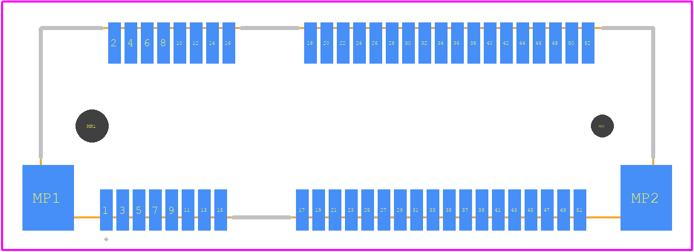 10054995-0220RLF - Amphenol PCB footprint - Other - Other - 10054995-0220RLF-3