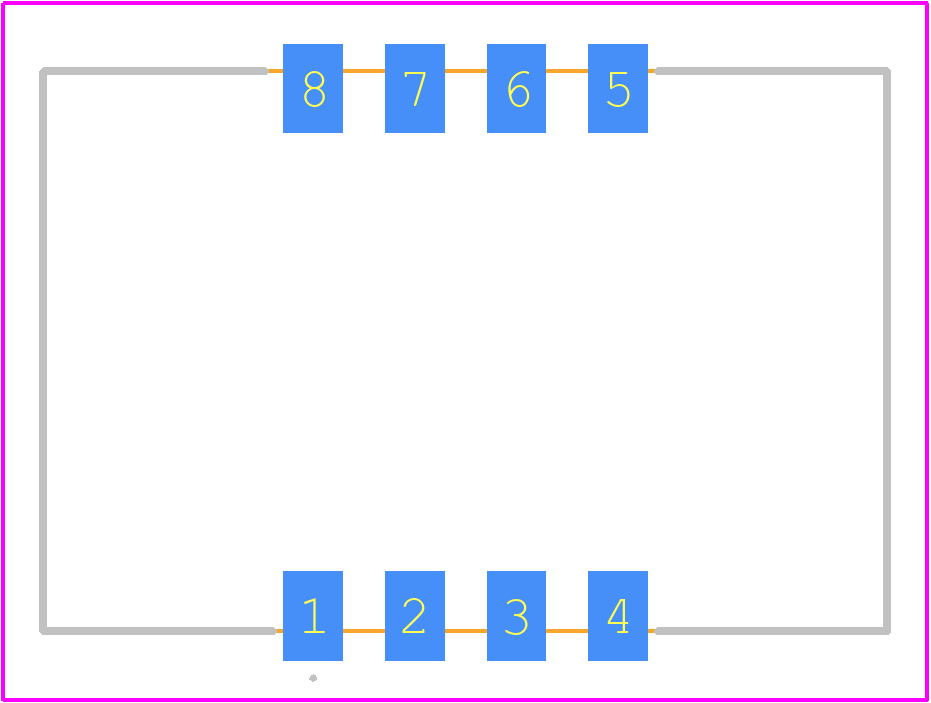 O-CS8-0PS58EWU-R-100.000MHZ - ABRACON PCB footprint - Other - Other - O-CS8-0PS58EWU-R-100.000MHZ