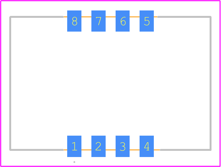 O-CS8-0QS58IWU-R-100.000MHZ - ABRACON PCB footprint - Other - Other - O-CS8-0QS58IWU-R-100.000MHZ