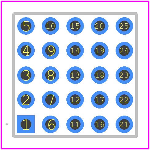 TMMH-105-01-L-5 - SAMTEC PCB footprint - Other - Other - TMMH-105-01-L-5-2