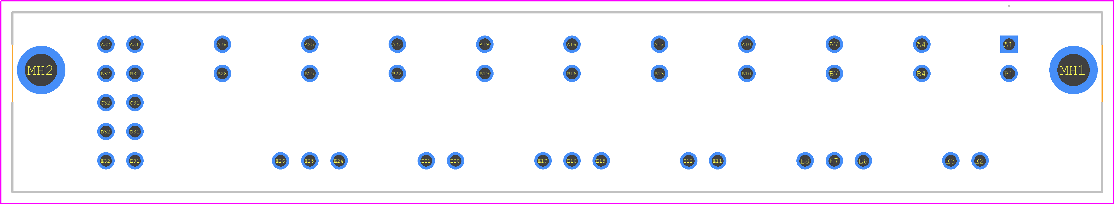 284962-E - TE Connectivity PCB footprint - Other - Other - 284962-E-5