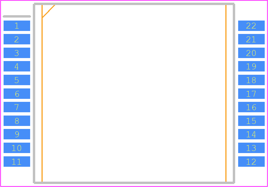IPDQ60R015CFD7XTMA1 - Infineon PCB footprint - Small Outline Packages - Small Outline Packages - PG-HDSOP-22