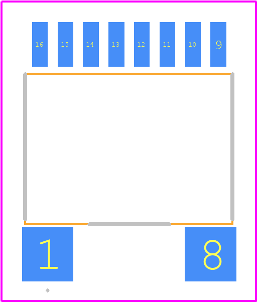 HMSR 10-SMS - LEM PCB footprint - Other - Other - HMSR 10-SMS-2