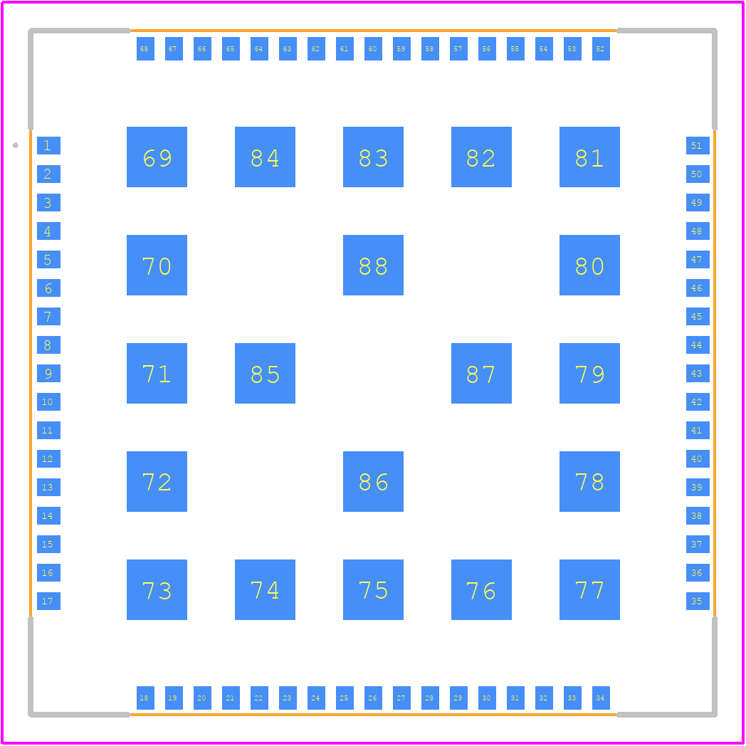 S2-109GE - SIMCOM PCB footprint - Other - Other - S2-109GE-1