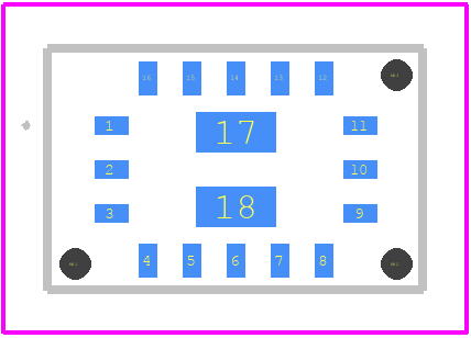 1-101567-02 - Sensirion PCB footprint - Other - Other - 1-101567-02-2