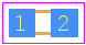 FN15B104M160PNG - PSA PCB footprint - Capacitor Chip Non-polarised - Capacitor Chip Non-polarised - FN15B104M160PNG