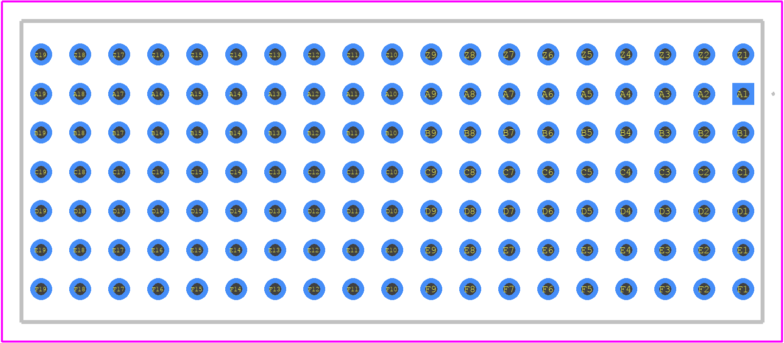 103670-E - TE Connectivity PCB footprint - Other - Other - 103670-E-2