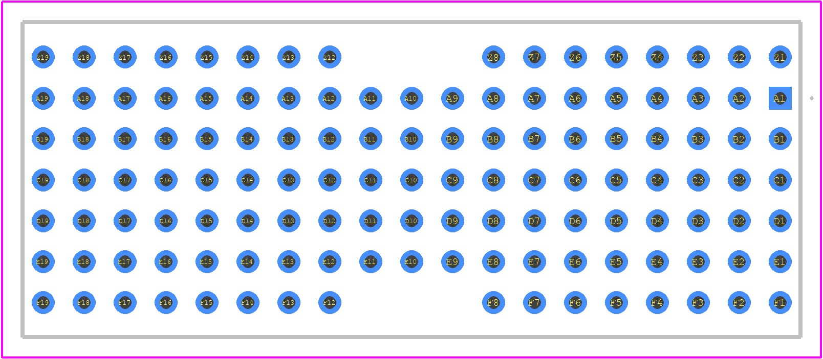 223208-E - TE Connectivity PCB footprint - Other - Other - 223208-E-1