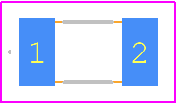 CSI2H-2512R-1L00J - Bourns PCB footprint - Other - Other - CSI2H-2512R-1L00J-2