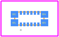 AXF5K0612 - Panasonic PCB footprint - Other - Other - AXF5K0612-4