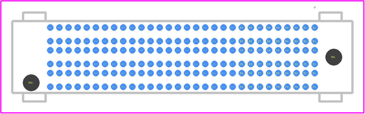 SEAM8-30-S02.0-L-06-3 - SAMTEC PCB footprint - Other - Other - SEAM8-30-S02.0-L-06-3-2