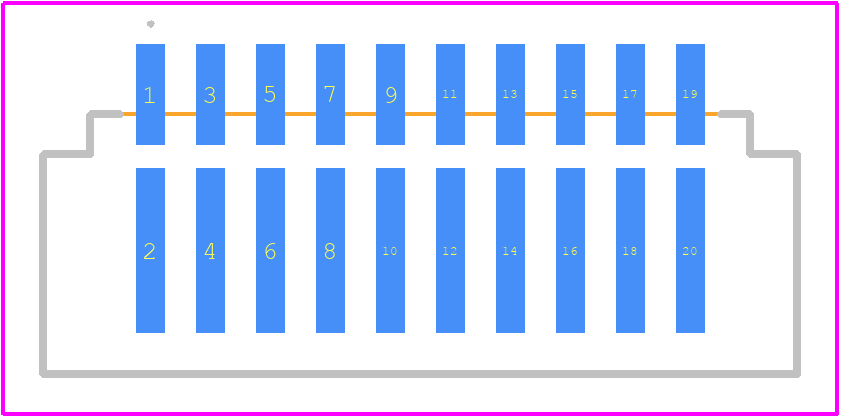 5-2394521-2 - TE Connectivity PCB footprint - Other - Other - 5-2394521-2