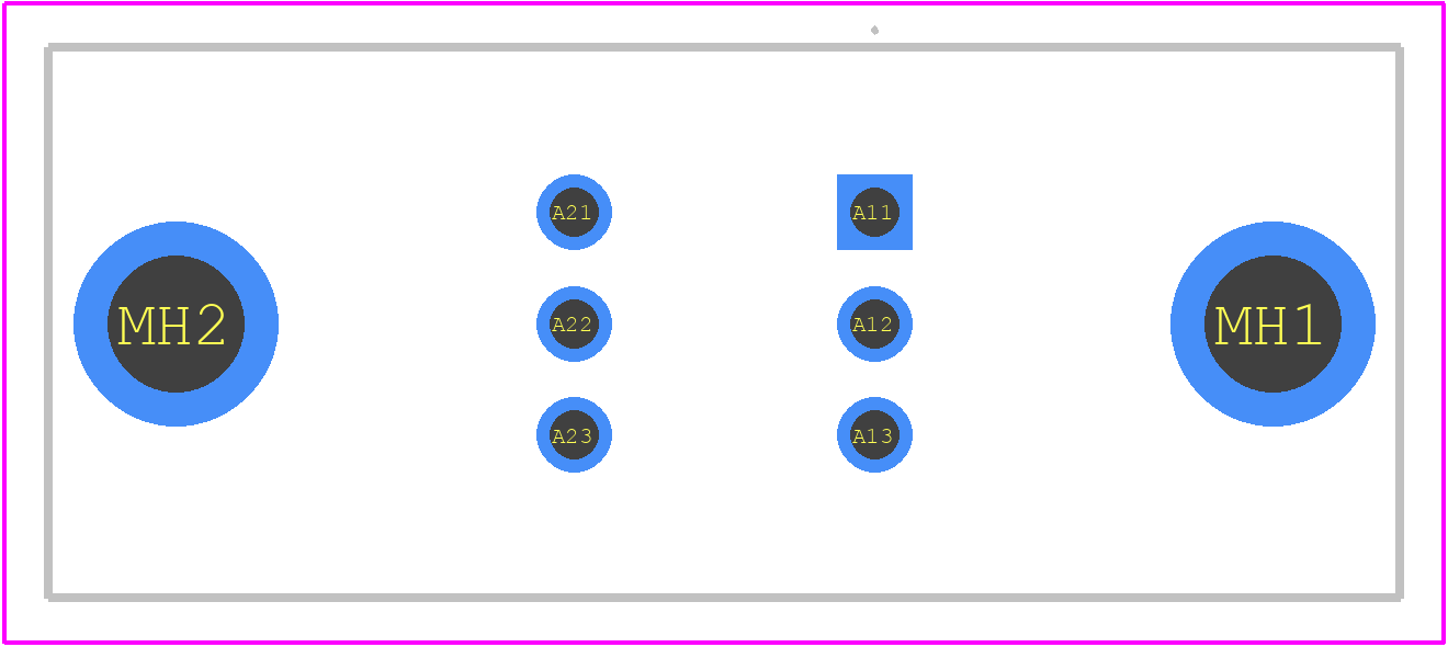 CBD2WK2F36S0T0 - Positronic PCB footprint - Other - Other - CBD2WK2F36S0T0-1