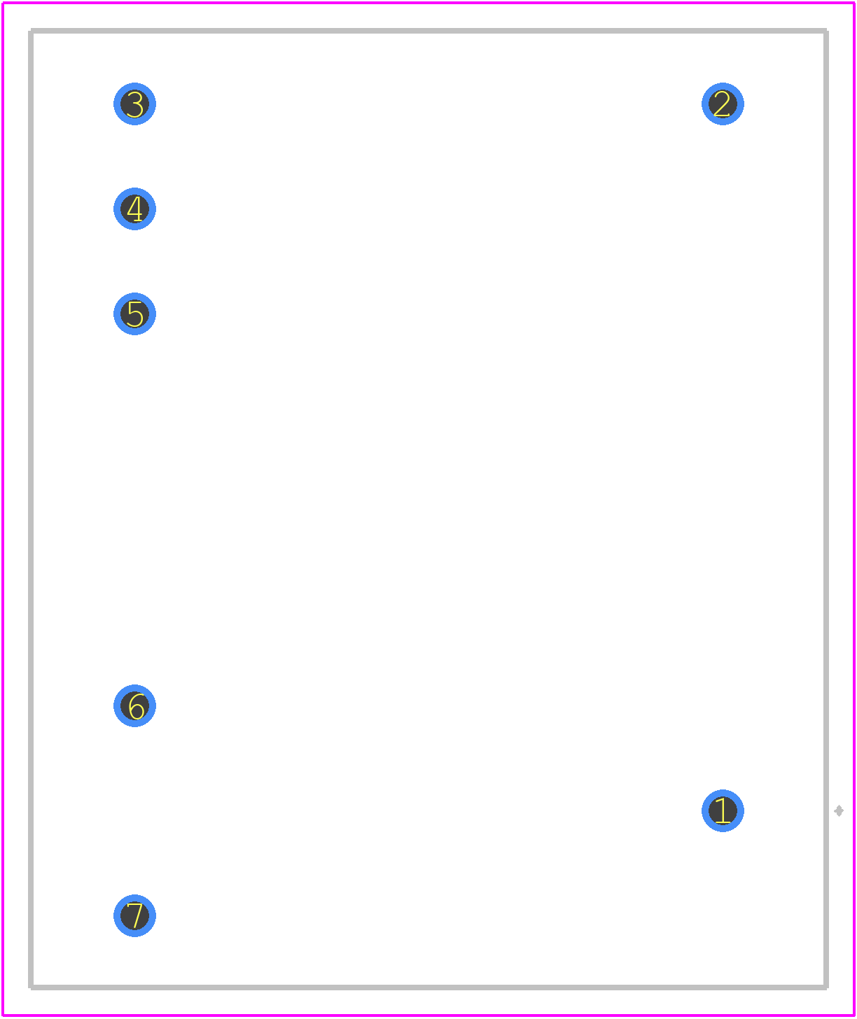 TMSB 2-283 - Traco Power PCB footprint - Other - Other - TMSB 2-283