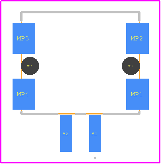 234834-E - TE Connectivity PCB footprint - Other - Other - 234834-E-1