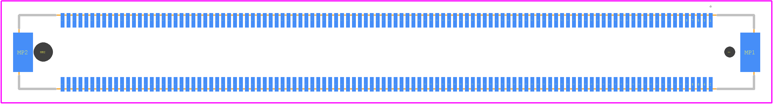 2357798-2 - TE Connectivity PCB footprint - Other - Other - 2357798-2-1