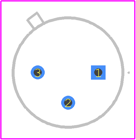 TOCON_ABC7 - SGLUX PCB footprint - Other - Other - 9.2mm x 6.7mm