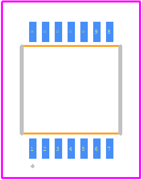 NJM2902BVB4T1-TE1 - Nisshinbo PCB footprint - Other - Other - SSOP14-B4