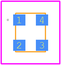 DSC1001CL5-025.0000T - Microchip PCB footprint - Other - Other - 4-Lead 3.2 mm x 2.5 mm CDFN_2024-6