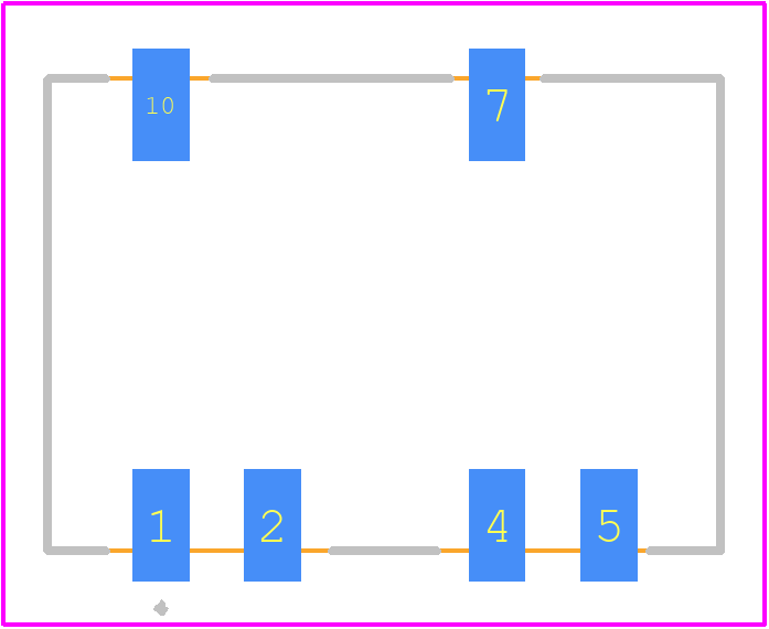 R0.5ZX-0505/P-R - RECOM Power PCB footprint - Other - Other - R0.5ZX-0505/P-R-3