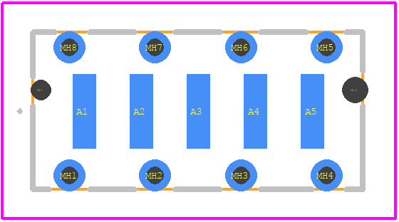 214913 - TE Connectivity PCB footprint - Other - Other - 214913-3