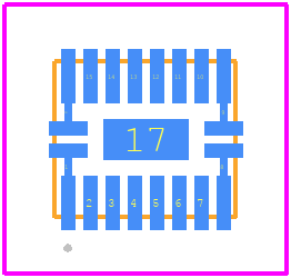 NMUX1308 - Nexperia PCB footprint - Other - Other - NMUX1308_BQ_DYY_COMBI