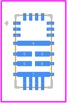 DRV8144AHQRYJRQ1 - Texas Instruments PCB footprint - Other - Other - DRV8144AHQRYJRQ1-6