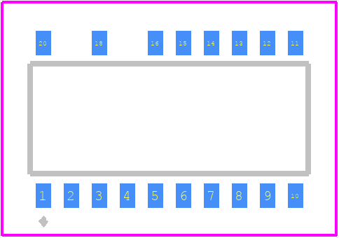 NCP1681ABD2R2G - onsemi PCB footprint - Other - Other - NCP1681ABD2R2G-4