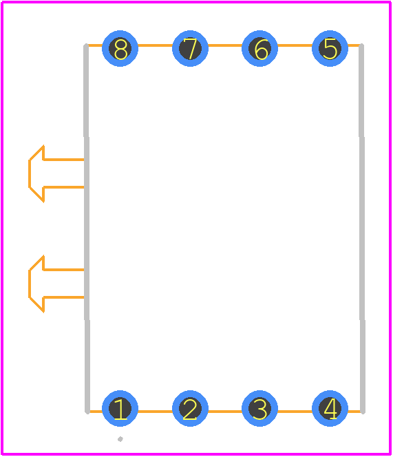 SSCDRRN030PGAB5 - Honeywell PCB footprint - Other - Other - SSCDRRN030PGAB5-2