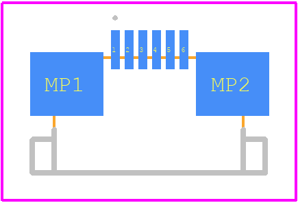 SFV6R-1STBE1HLF - Amphenol PCB footprint - Other - Other - SFV6R-1STBE1HLF-2