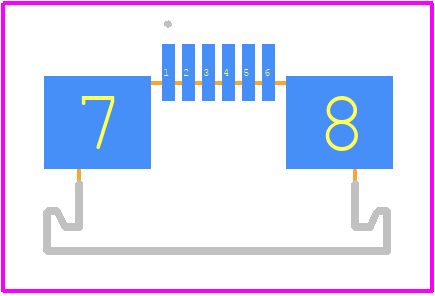 SFV6R-1STE1HLF - Amphenol PCB footprint - Other - Other - SFV6R-1STE1HLF-1