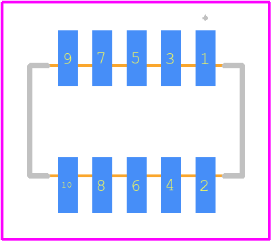 4-174645-0 - TE Connectivity PCB footprint - Other - Other - 4-174645-0-1