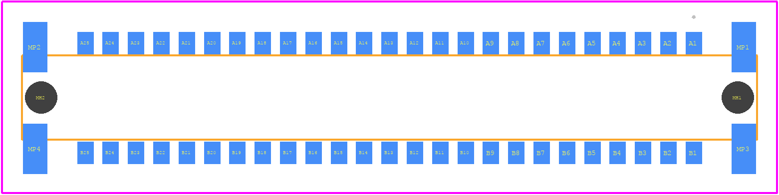 154807-E - TE Connectivity PCB footprint - Other - Other - 154807-E-1