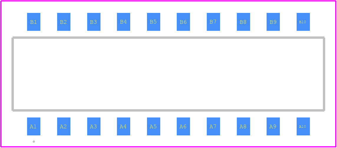 2454985-1 - TE Connectivity PCB footprint - Other - Other - 2454985-1-3