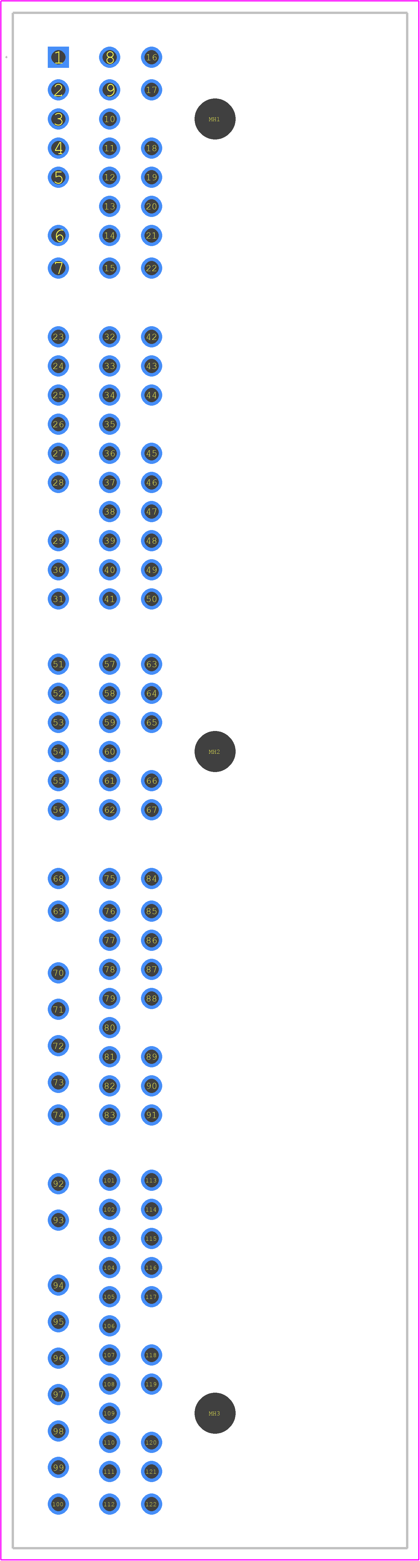 353015-3 - TE Connectivity PCB footprint - Other - Other - 353015-3-2
